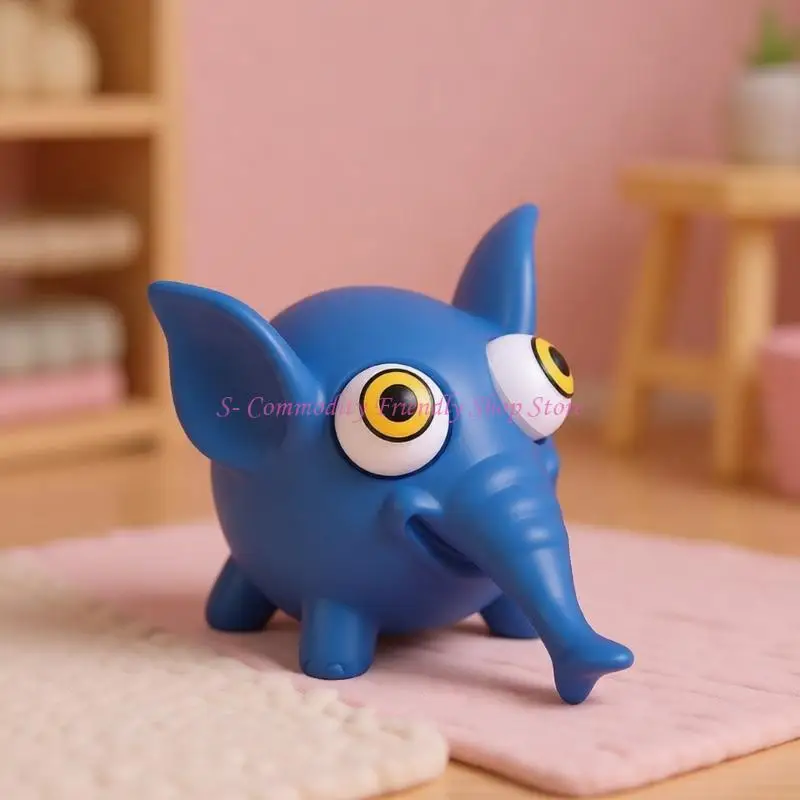 85AE Popular Animal Decompressing Toy with Popping Eye Sensory Decompresing Stress Relief Squeeze TOy for Tension Reduce