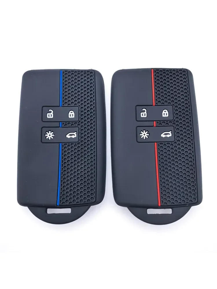 Étui en Silicone pour clé de voiture, télécommande intelligente, pour Renault Captur Koleos Kadjar Arkana Megane Dacia Duster Sandero Stepway