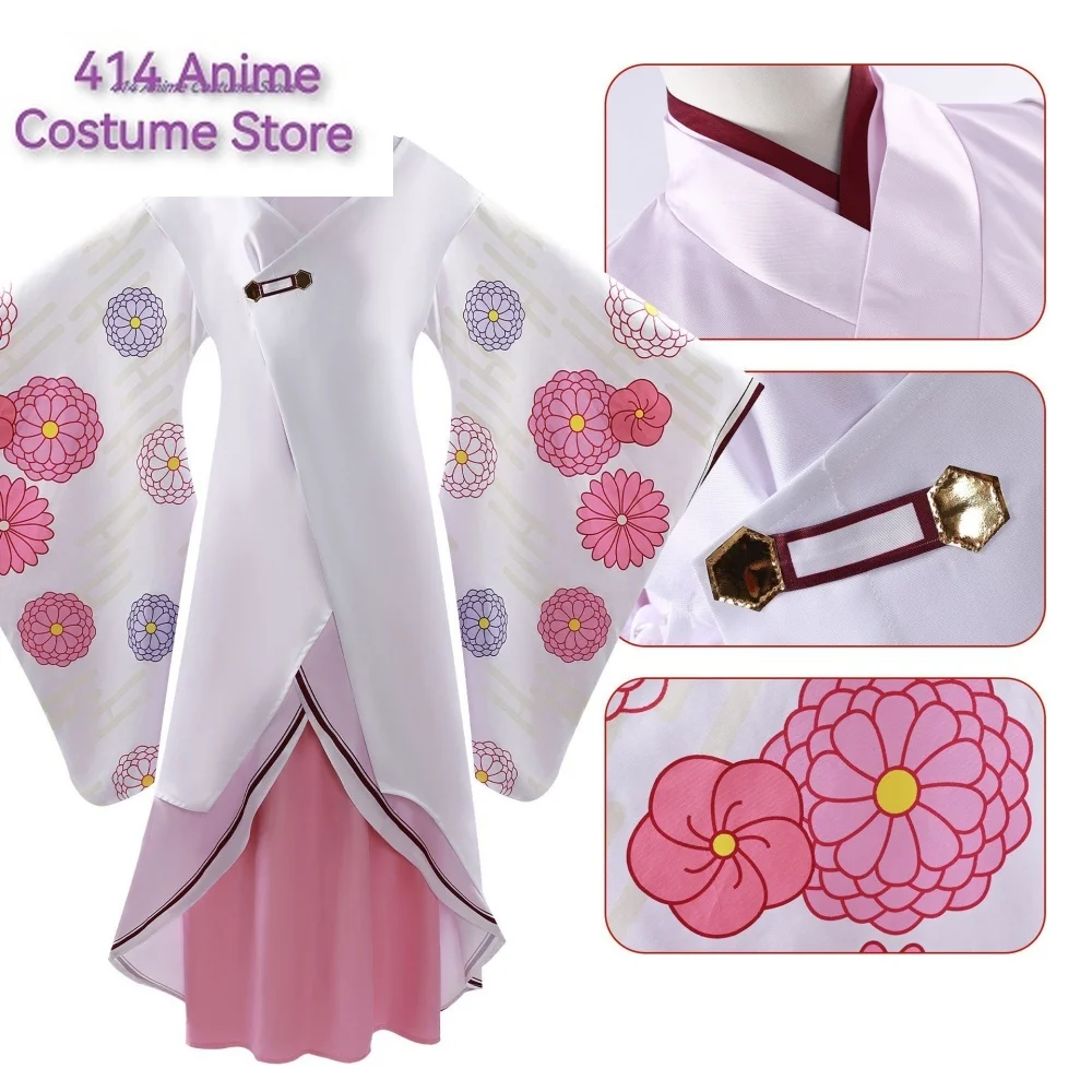 Anime Oshi no Ko 2 Kurokawa Akane Cosplay Costume Wig Shuoji Kimono Hallowmas Party Dress