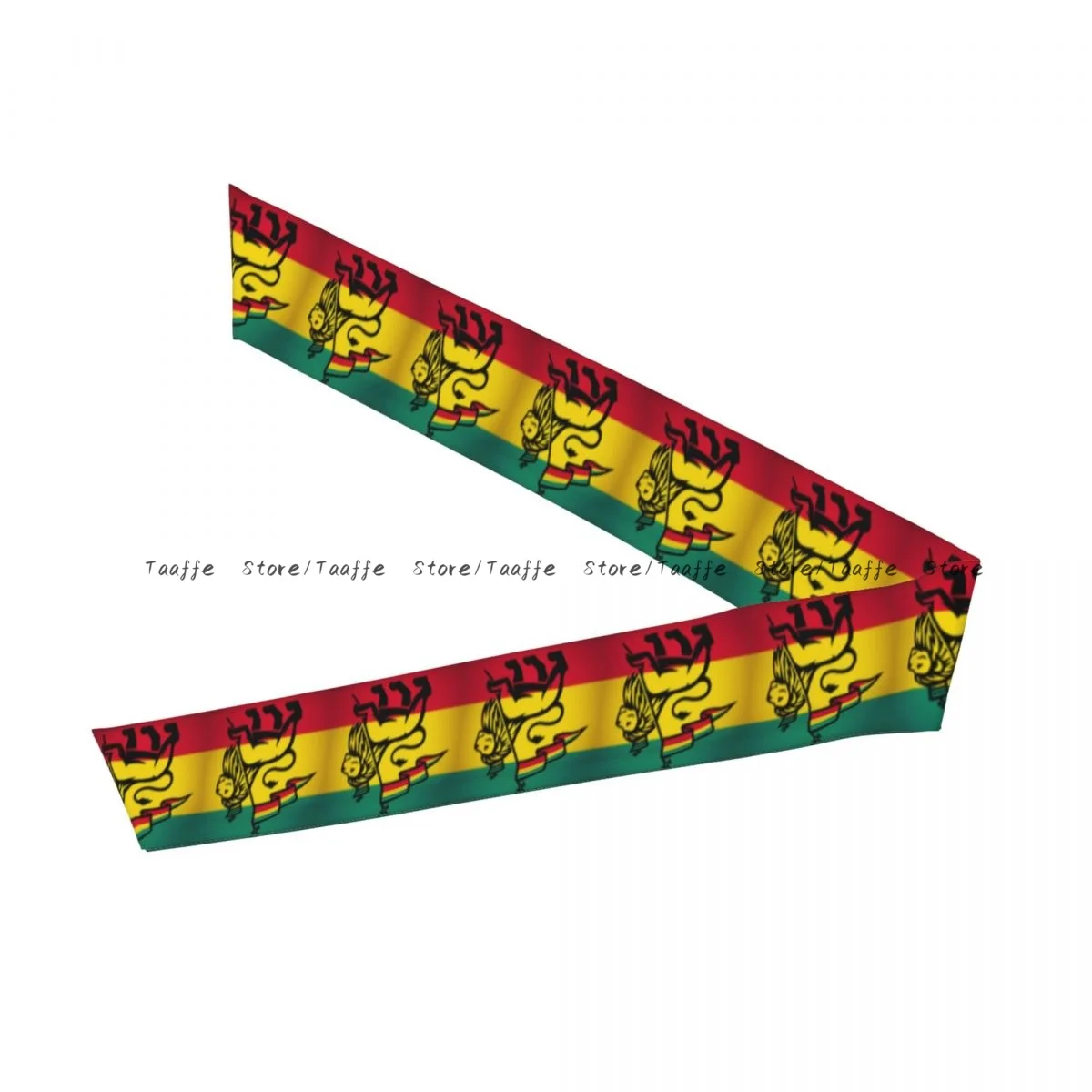 Tie Headbands Lion A Rastafari Flag Jungle Reggae Sports Head Band Athletic Sweatband Bandana Sweat Wicking