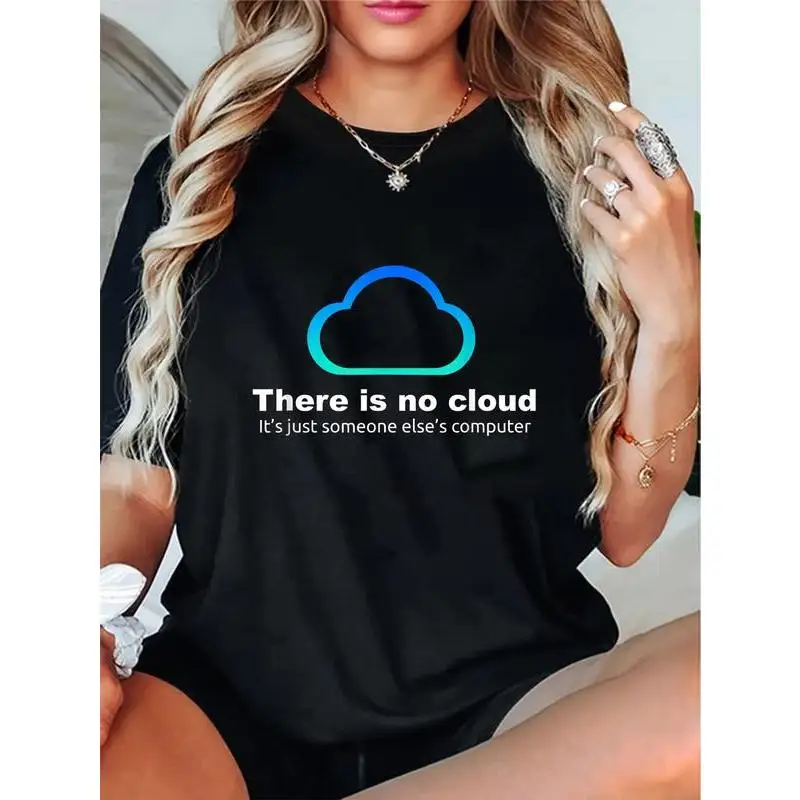 

"Funny Cloud Computing T-Shirt for Tech Lovers | 'It's Someone Else's Computer' Sarcastic Graphic Tee | Programmer Gift"