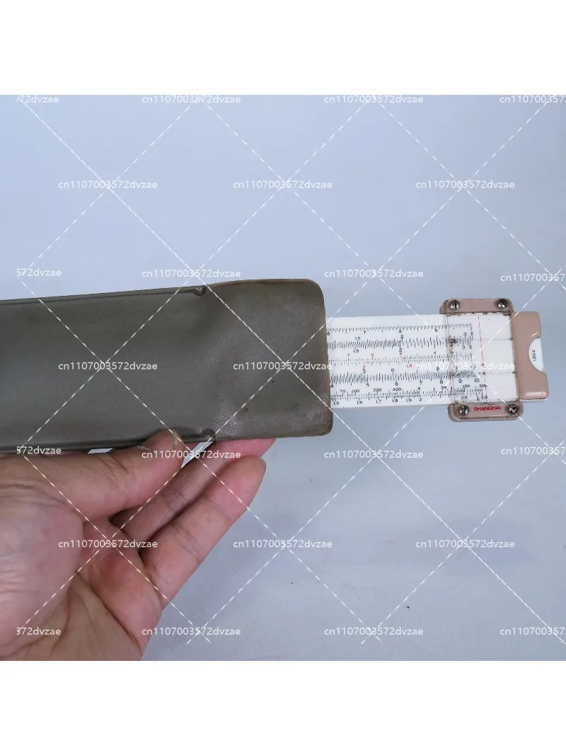 Vintage Logarithmic Slide Rule 1960s 1970s Retro Calculator Ornament