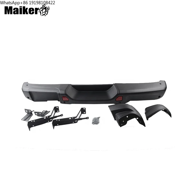 10th Anniversary Steel Rear Bumper for Jeep Wrangler JL 2018+ Rear Bumper Protector