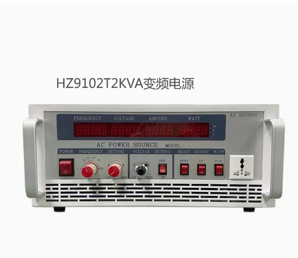 2kva 1 Phase Adjustable Power Supply Aircraft 115v 400hz Static Frequency Converter