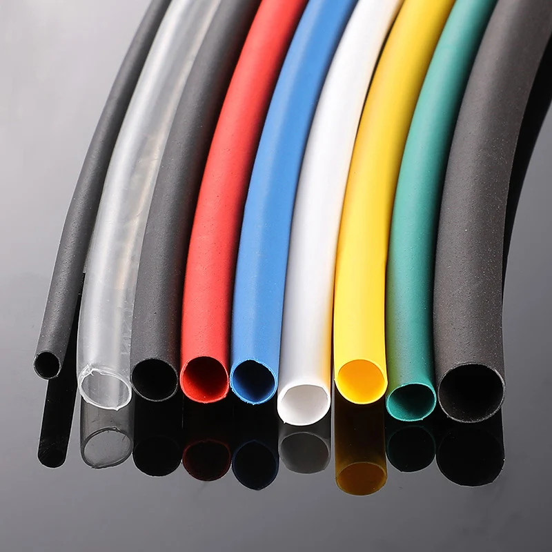 

2-8mmx10m Insulated Heat Shrink Tubing Thickened Repair Electrician Shrink Solder Shrink Sleeve Data Wire Protection Sleeve