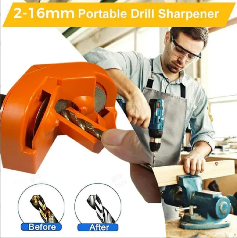 

Multipurpose Drill Bit Grinding Sharpener ,Electric Impact Drill Knife Sharpener ,Disposable Double-sided Polishing