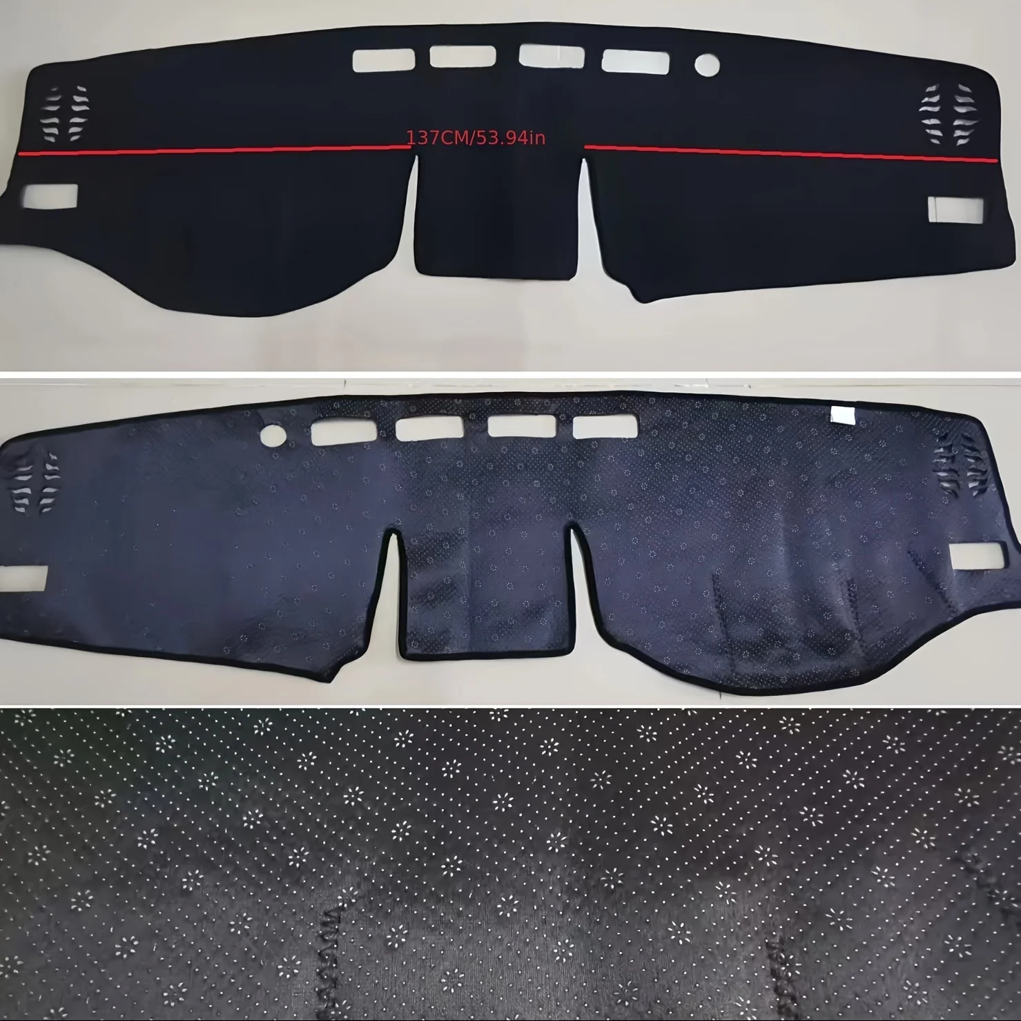 2019-2024 for TOYOTA RAV4 Dashboard Cover - UV Protection, Anti-Glare Felt Pad for Enhanced Interior Comfort