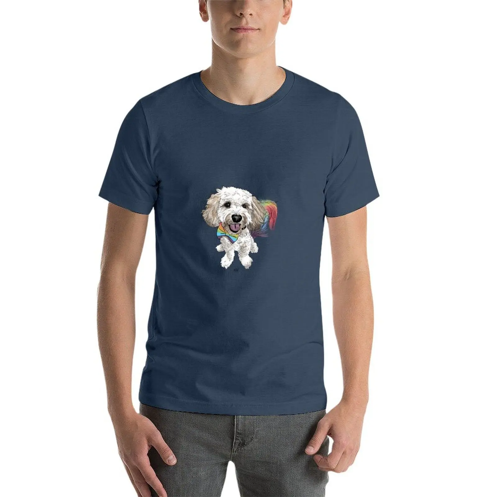 تي شيرت Pride تي شيرت قطني للرجال تي شيرت رجالي من القطن الثقيل #4