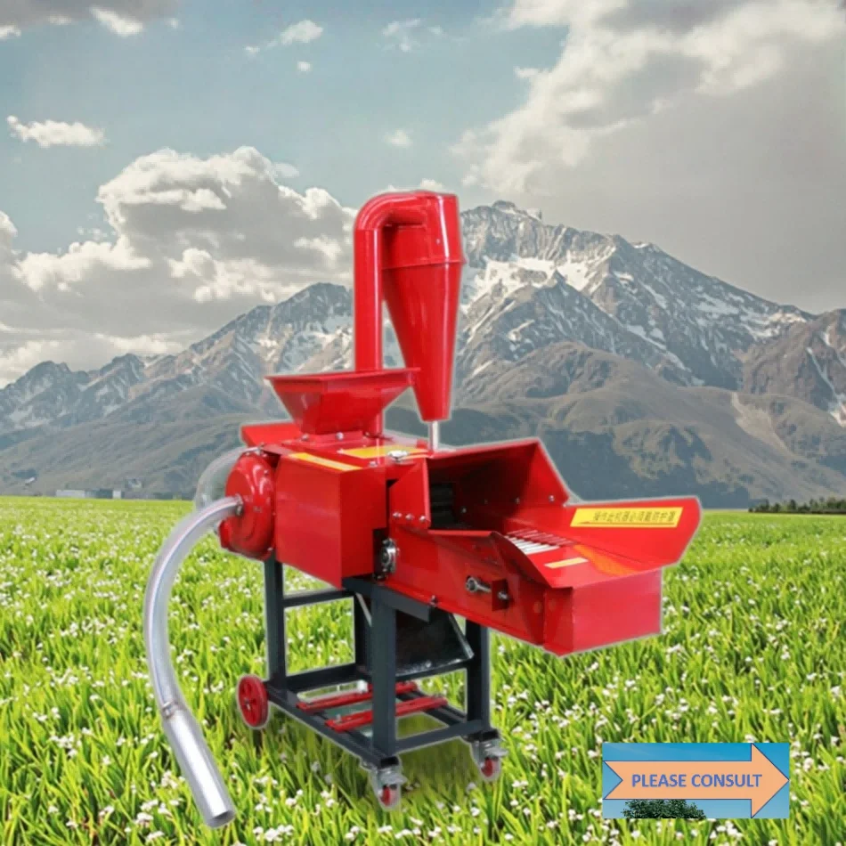 Factory Direct Supply Cow Sheep Animal Agricultural and Fodder Chaff Cutter Machine Feed Food Grass Rice Corn Chopper