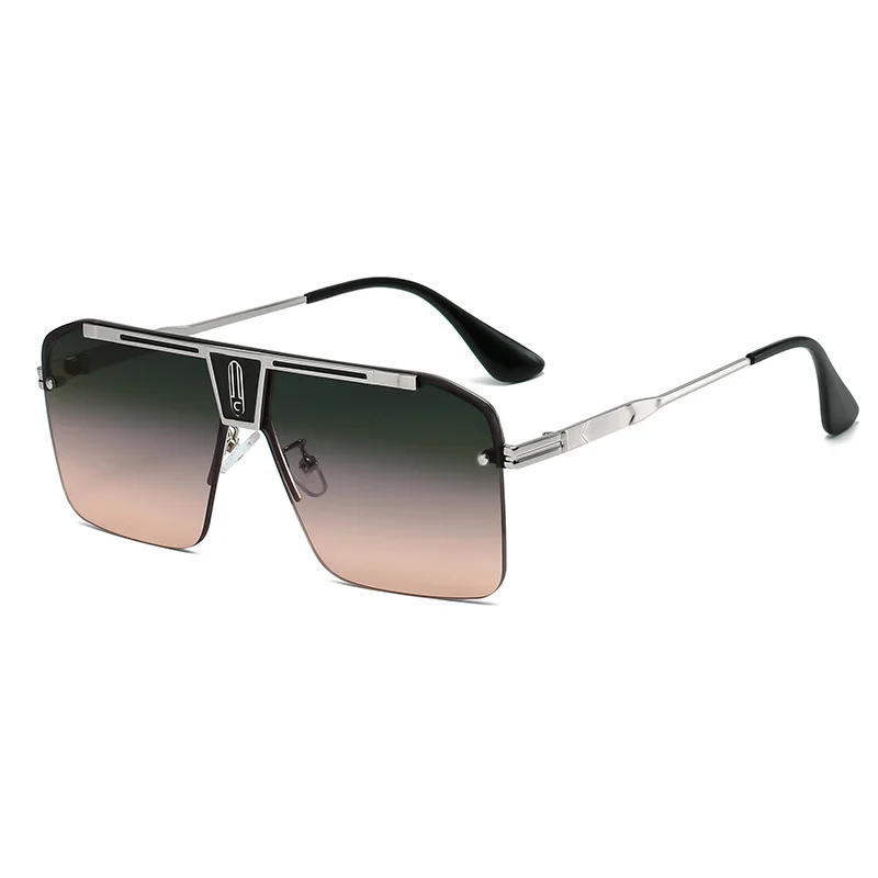 New Arrival Brand Design Gentleman Sun Glasses With Large Square Frames Stylish With Sophisticated And Tasteful Sunglasses Men