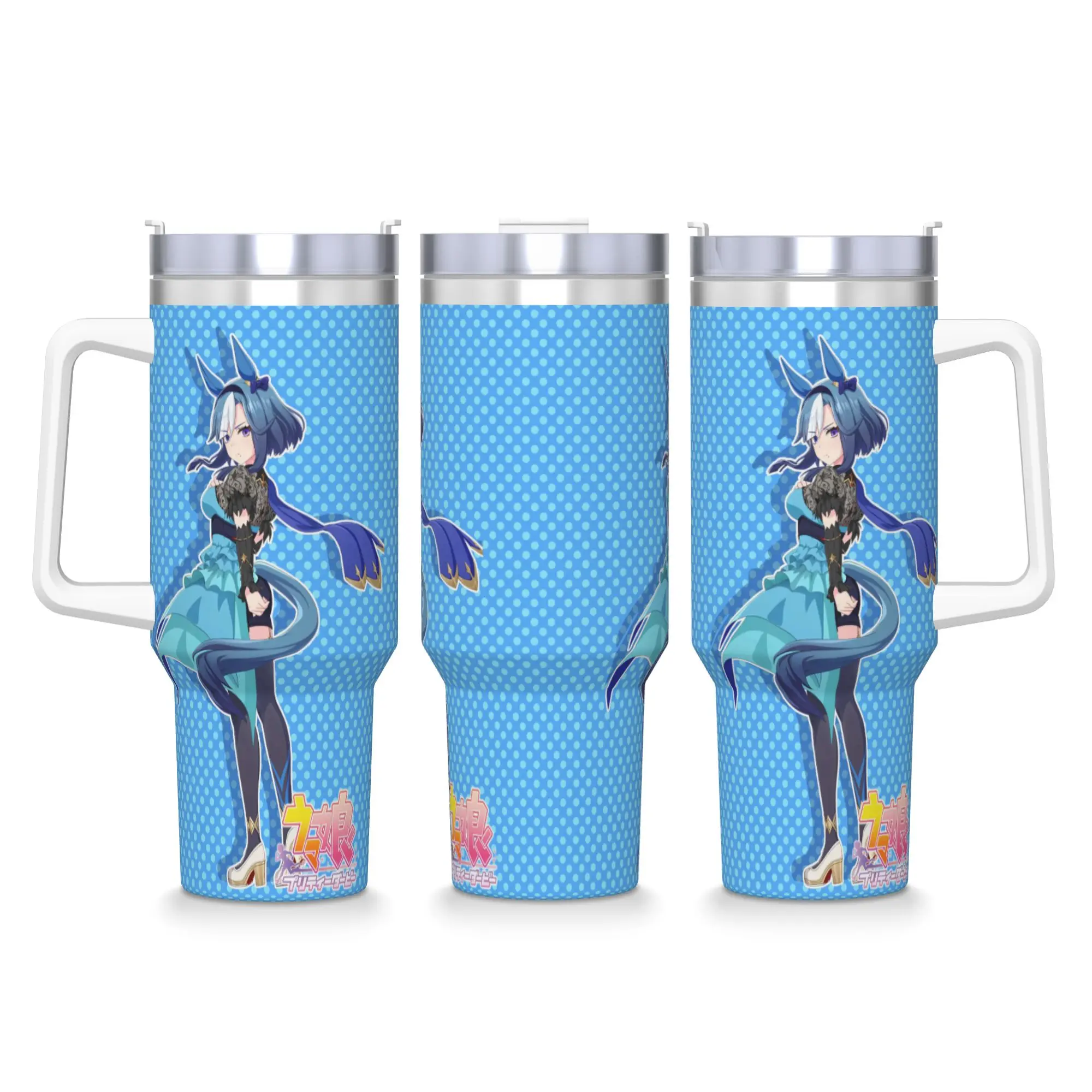 Admire Groove UmaMusume Pretty Derby Tumbler  Cold and Hot Water Bottle Insulated Stainless Steel Coffee Mug Custom Camping Mugs