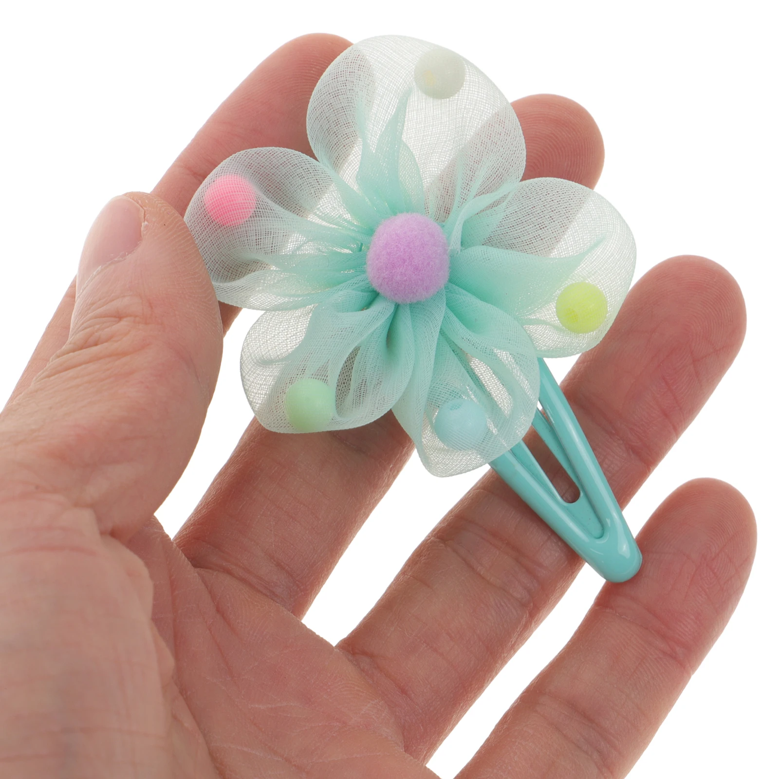 

28Pcs Colorful Flower Hair Clips for Elaborate Design Suitable for Bangs Ponytail Hair Clips
