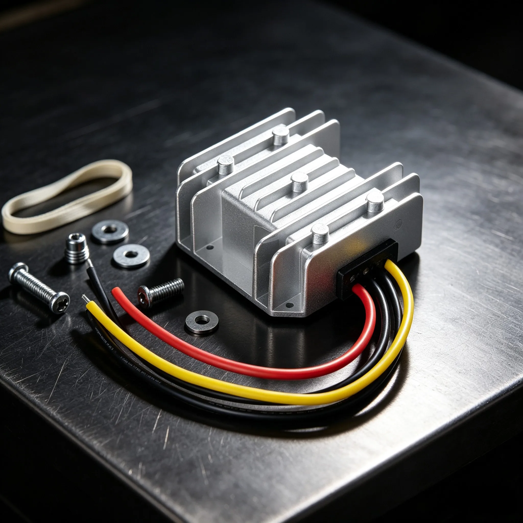 Waterproof Dustproof 48V to 12V 10A DC DC Step Down Converter IP68 Rated for Outdoor Off Grid RV Boat Applications