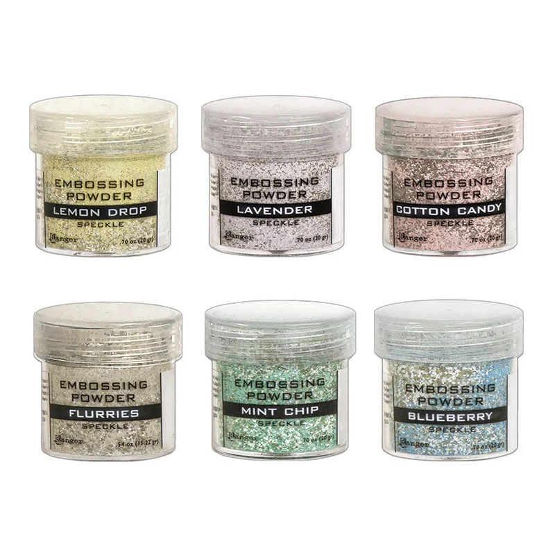 Ranger Speckle Embossing Powder, one jar