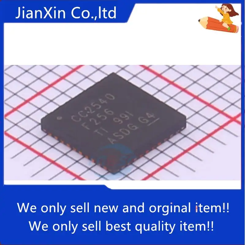 

10pcs 100% orginal new CC2540F256RHAR QFN-40 RF Microcontroller MCU Wireless Transceiver