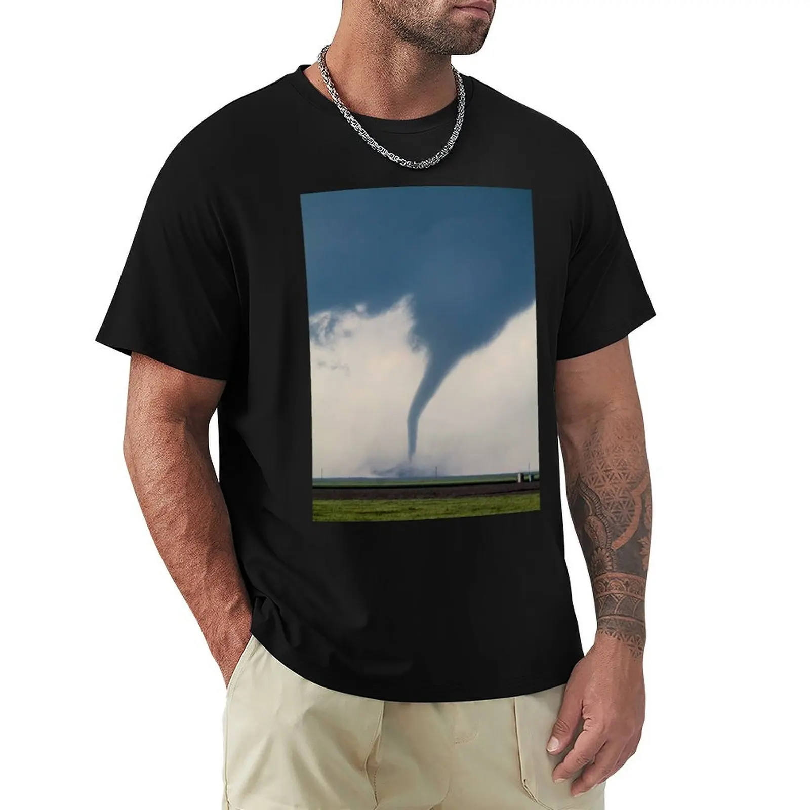 Tornado near Dodge City KS T-Shirt Festival Short Sleeve T-Shirt