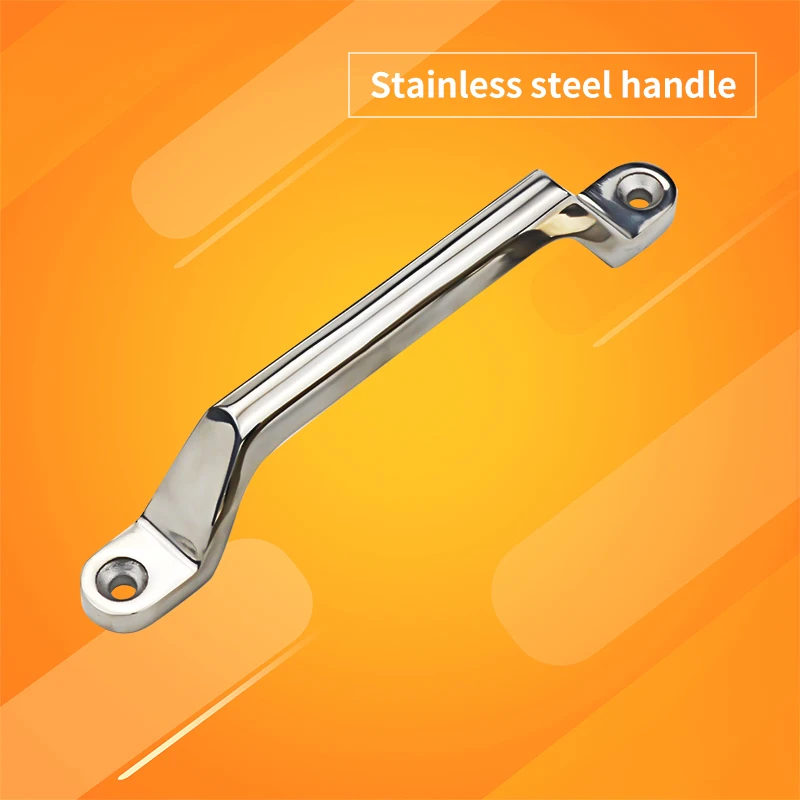 

Stainless Steel Cabinet Door Handle Mechanical Bow Open-Fitting Handle Anti-Theft Industrial Heavy Equipment Handle