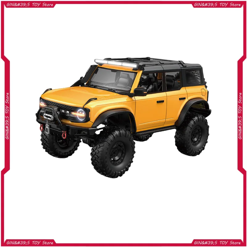 1: 10 4wd Remote Control Off Road Vehicle Toy Model Upgrade Electric Winch Electric Model Rc Climbing Birthday Gift Ornament