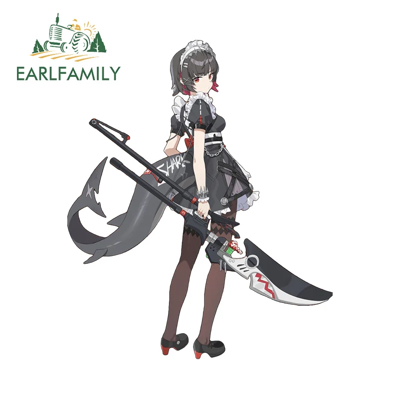 Car Accessories Zone - EARLFAMILY 13cm X 10.8cm for Zenless
