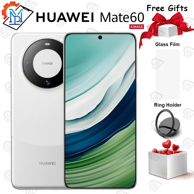 

New Original Huawei Mate 60 Mobile Phone 6.69" OLED 120Hz Screen Kirin 9000S HarmonyOS 4.0 Battery 4750mAh NFC Smartphone