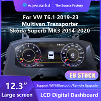 Wowuseful Digital Dashboard Cluster For VW  Crafter Skoda kodiaq Octavia Superb MK3 Paneel Cockpit
