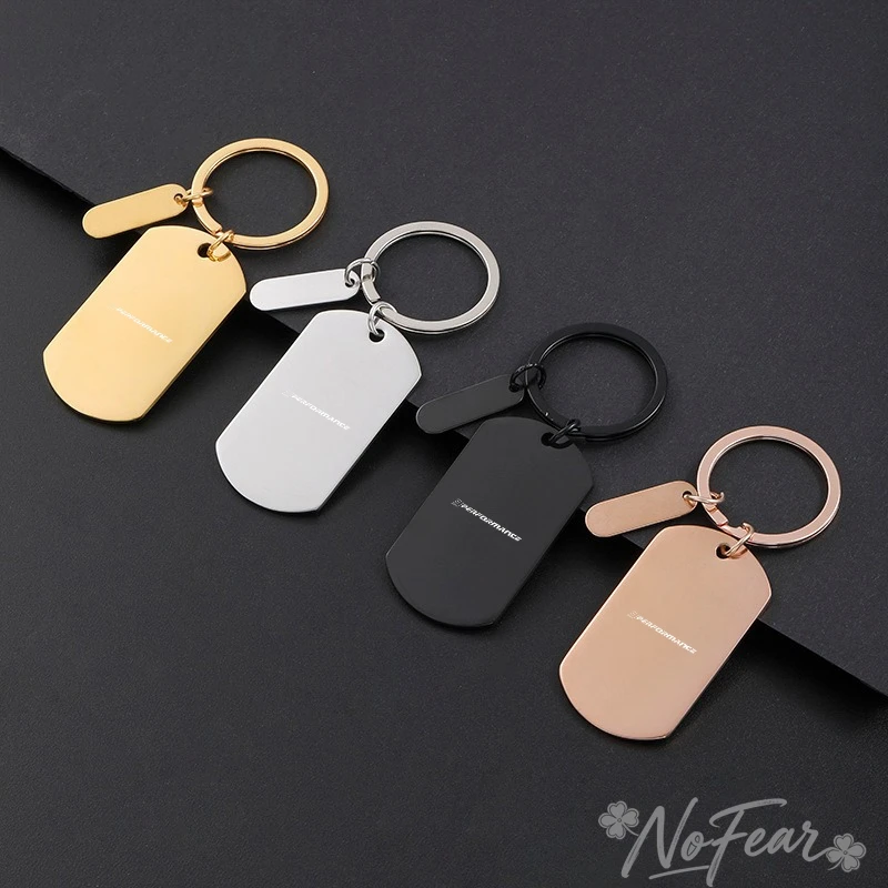 

For BMW Performance X1 X3 X4 X5 E46 E90 F20 E60 E39 F10 M1 M2 M3 Metal Alloy Car Keychain Keyring Luxury Pendant Key Chain