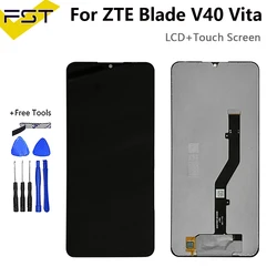 6.75“ Original LCD For ZTE Blade V40 Vita 8045 LCD Display+Touch Screen Digitizer Assembly Display For ZTE V40 Vita LCD Repair