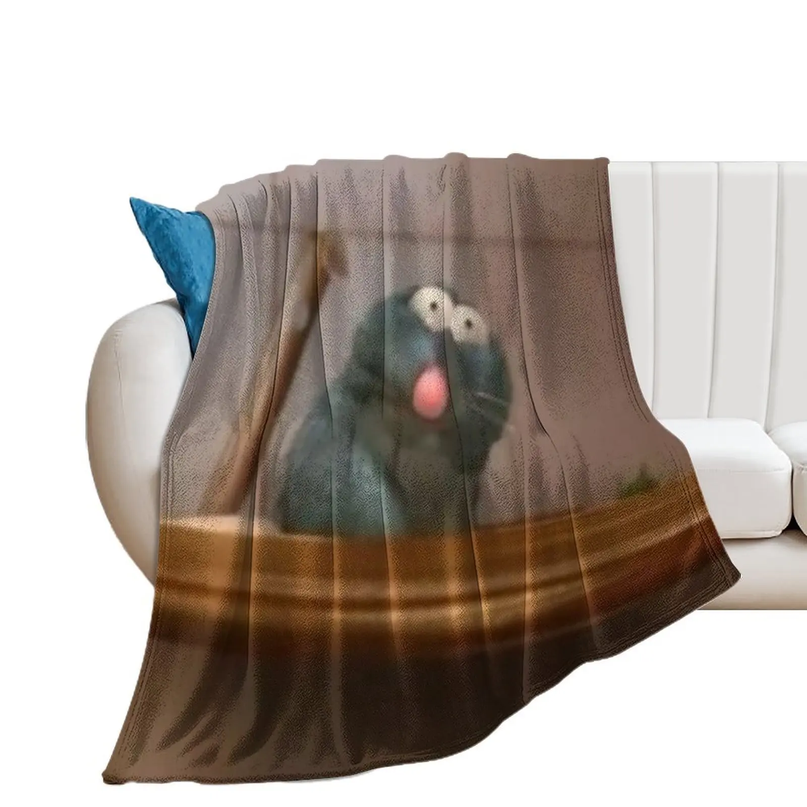 Remy The Vomiting Rat Throw Blanket Cute Summer Beddings Flannels Blankets