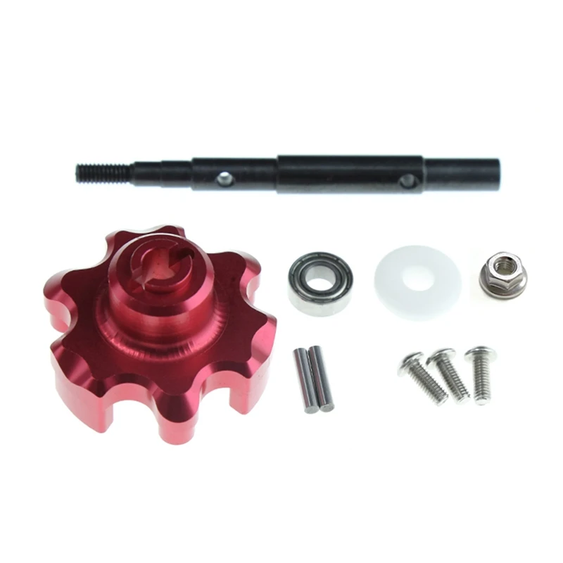 Metal Transmission Cush Drive Housing With Drive Input Shaft For Traxxas 1/5 X-Maxx 6S 8S 4X4 RC Car Upgrade Parts