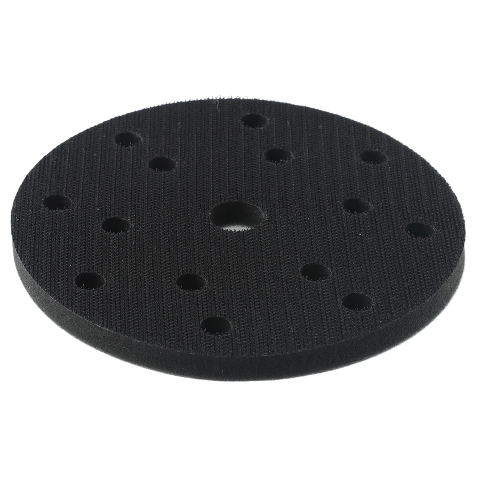 

Hot Sponge Interface Pad 15 Holes Buffer Pad Sanding Disc Soft Interface Sponge Cushion Pad For Sander Polishing Grinding