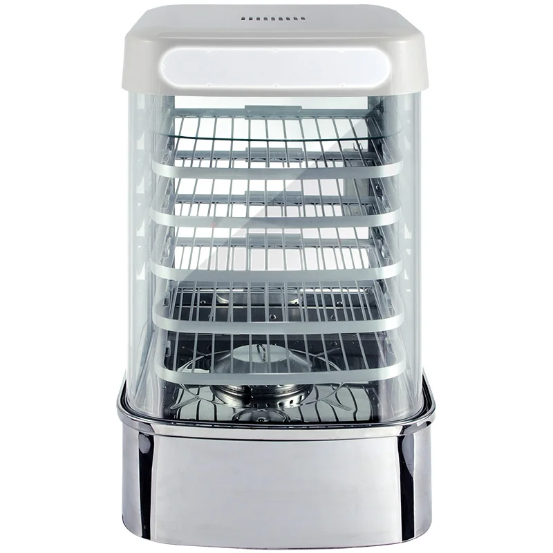 

Food Warm Display Cabinet Commercial Restaurant Hotel Electric 6 Plate Food Display Cabinet