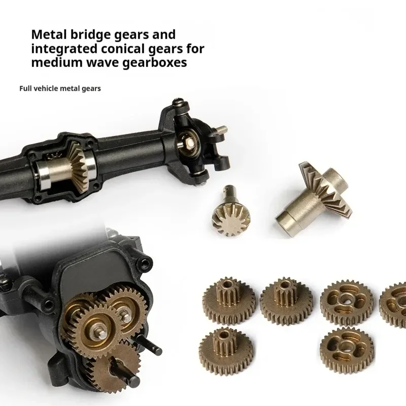 1/24 RC Crawler UDIRC UCX2405 Brushless/Brushed Motor 4WD Off-road Mini Rock Crawler Climbing Vehicle RTR RC Car Toys