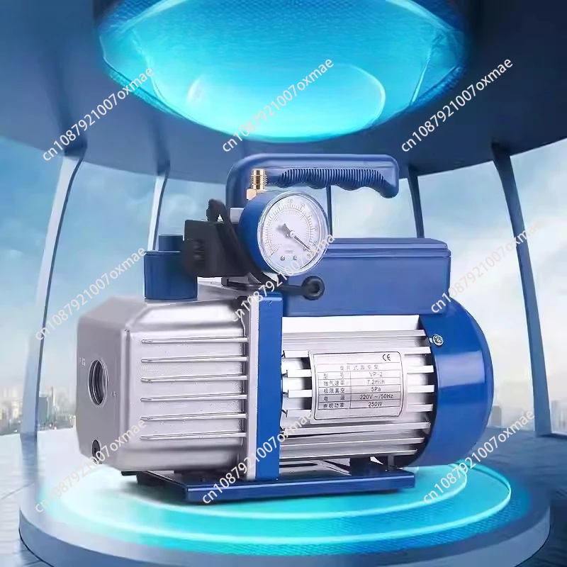 

Vacuum pump single stage air conditioning pump 180W for installation of 1P air conditioning R410 R134a R22