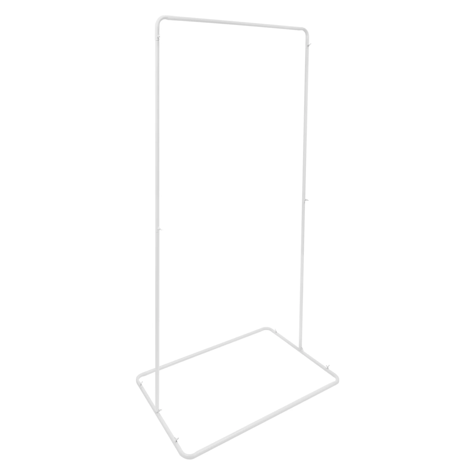 حامل خلفية لحفلات الزفاف باللون الأبيض بطول 2 متر، حامل زهور بإطار معدني مستطيل بطول 5 كجم لتزيين كشك الصور للحفلات