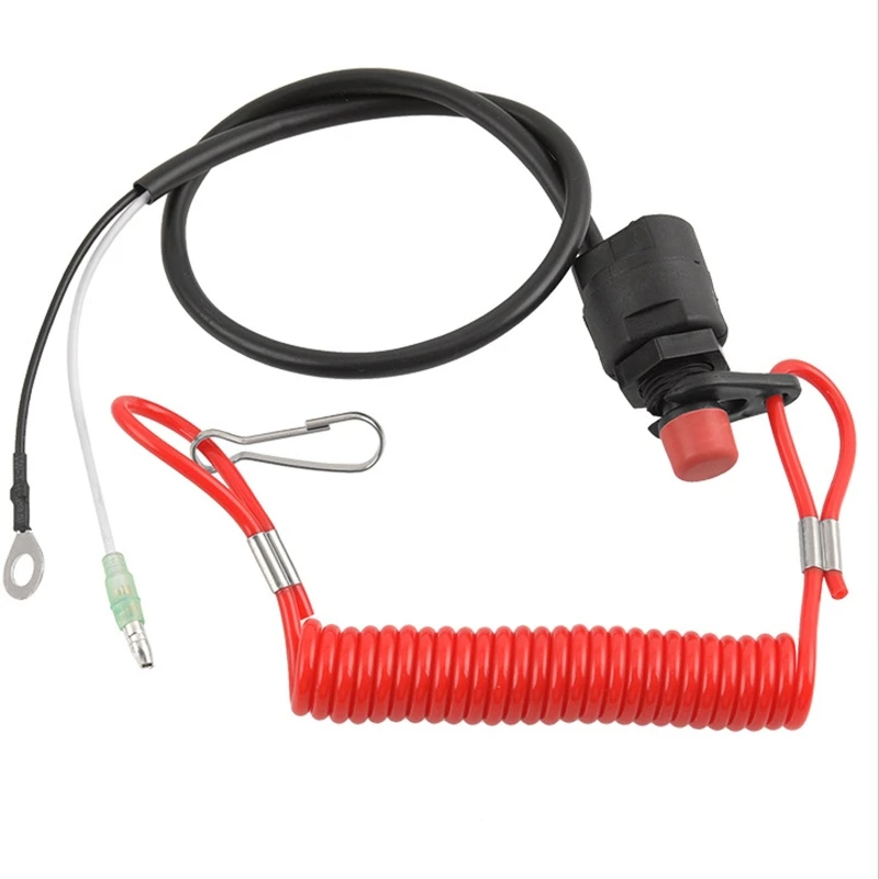 

Q39F Boat Engine Motor Stop with Safety Tether Lanyard Dirt Bike