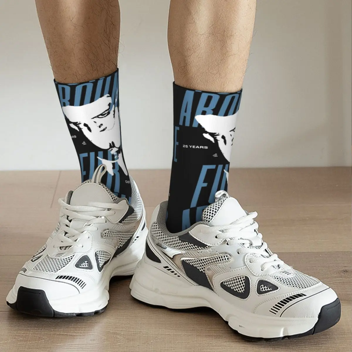 Calcetines Deftones para hombre, medias con estampado bonito y moderno, novedad de invierno, calcetines transpirables con patrón, calcetines antideslizantes para exteriores