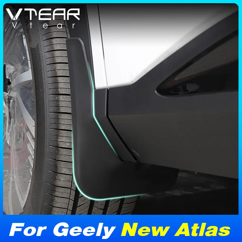 

Vtear Fender Cover Car Exterior Mudguard Flap Decoration Anti Spatter Accessories For Geely New Atlas FX11 Boyue L Starray 2024