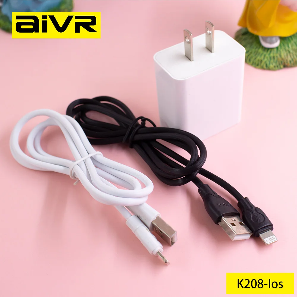 Aivr 3a USB-Kabel für iPhone Ladekabel 14 13 12 11 promax xs xr 8 7 6 6s 1m Datenkabel Handy Ladegerät Ladekabel