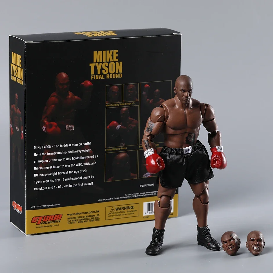 Storm Collectibles Mike Tyson Final Round The Tattoo 1:12 Action Figure Model Doll Toy Cool Birthday Gift