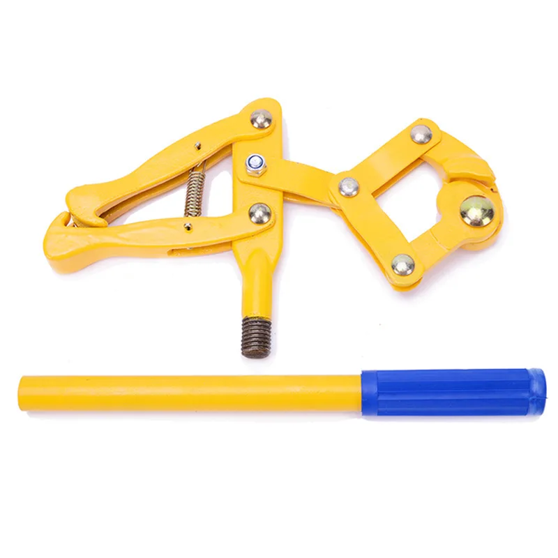 

Garden fence, fence reinforcement device, chain link mesh fence, steel wire puller, garden auxiliary tool