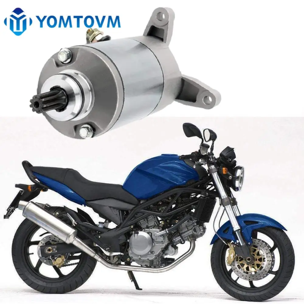 Motorcycle Starter Motor Engine Starting For Suzuki SV400 SV650 SFV650 DL650 V-Strom VZ800 800097532 31100-19F00 31100-48E00