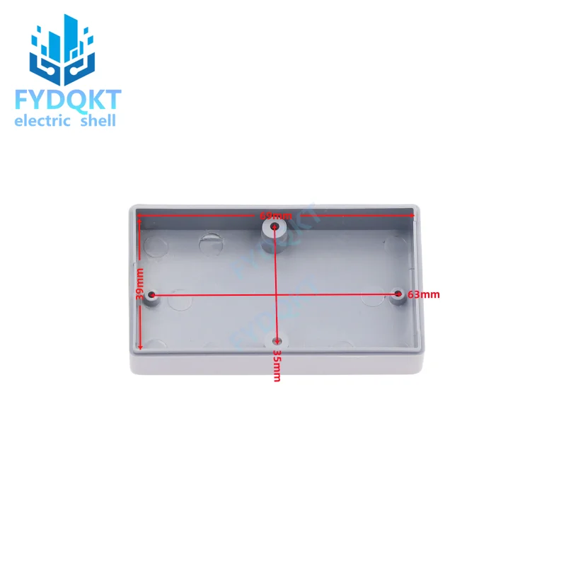 1pcs 73x43x23mm ABS Plastic housing electronic universal plastic housing power circuit board instrument switch box