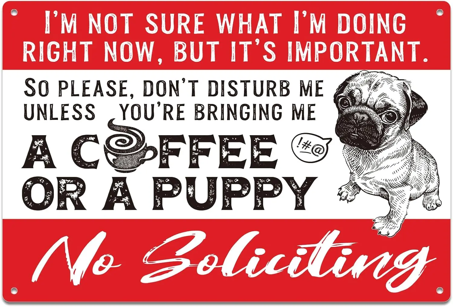 Funny No Soliciting Signs No Trespassing Metal Sign No Soliciting Yard Sign Cute House Office Decor Private Property Hangin sign