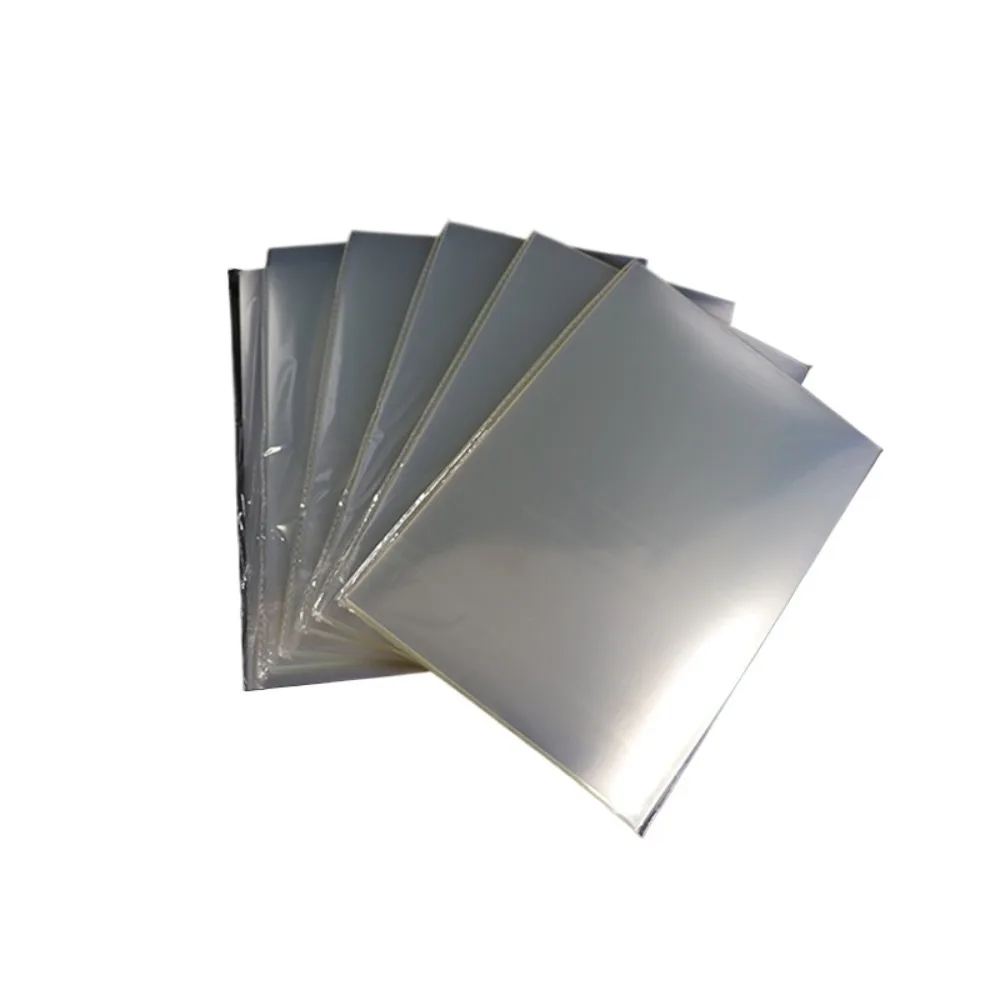 Vilaxh 10 Pcs Blank Water Transfer Printing Film A4 Size Hydrographic Film Decorative Material For Inkjet Water Printing