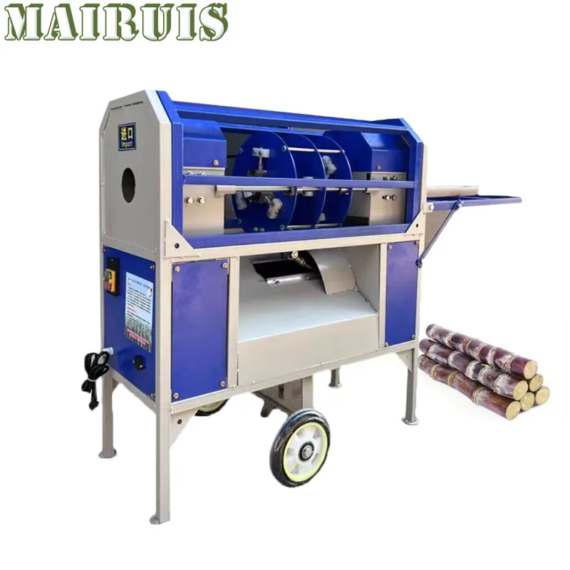 

Electric Fresh Sugar Cane Juicer Peeler Sugarcane Peeling Machine Automatic Sugarcane Cutting Machine