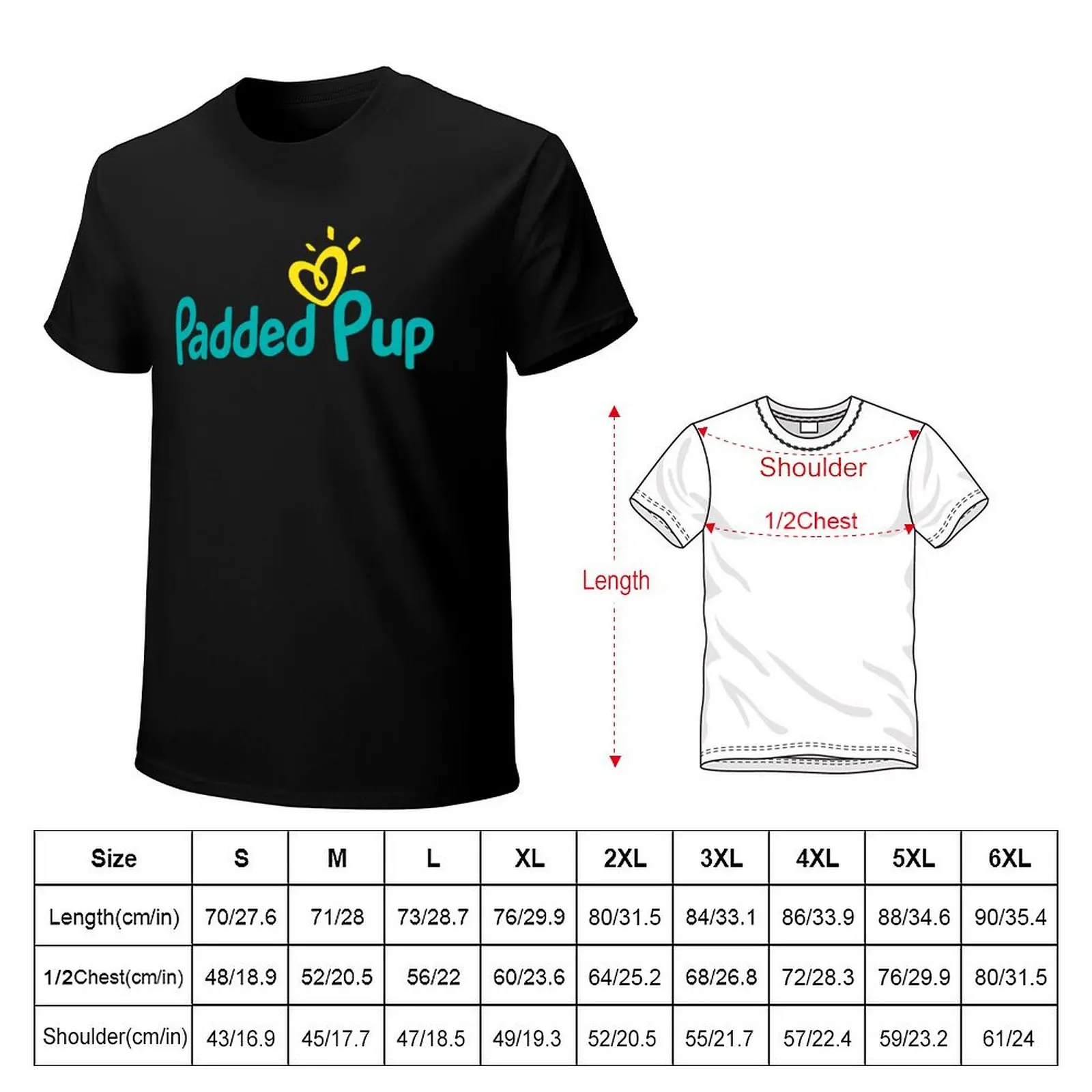 Padded Pup T-Shirt Utility Casual Work T-Shirt