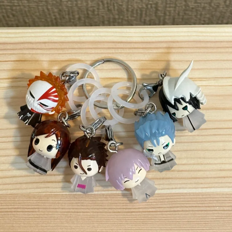Bleach Arrancar Arc Gashapon Keychain, Genuine Mini Figure Bag Charm Pendant, Anime Collectible Ornament Decoration Gift for Fan view 4