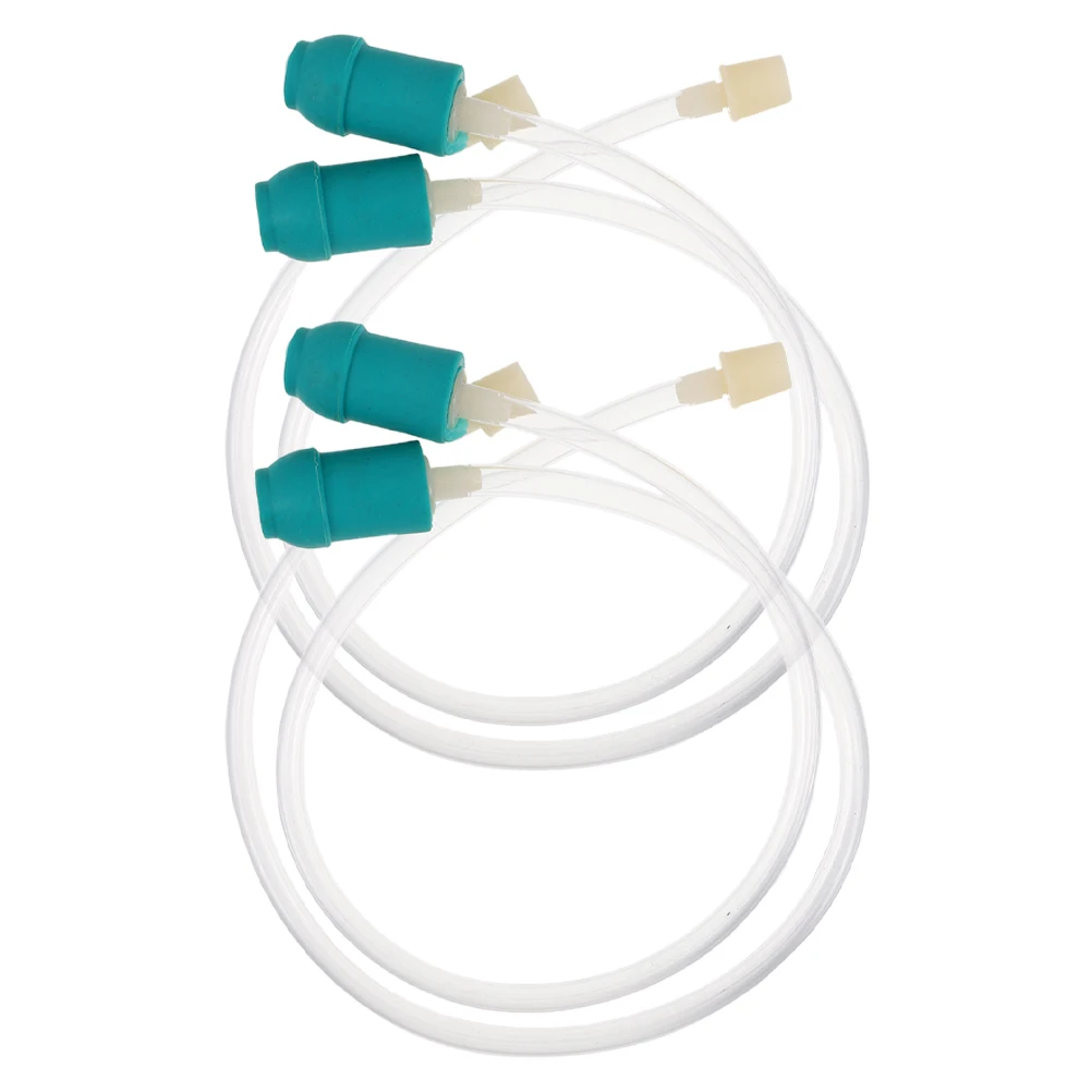 

4 Pcs Cupping Vacuum Replacement Hose Extension Pipe Suction Parts Pump Tube Connector Back Massage Therapy Accessories