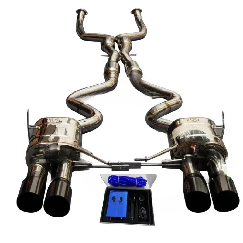 Performance Stainless steel full valvetronic exhaust system for BMW E90 E92 M3