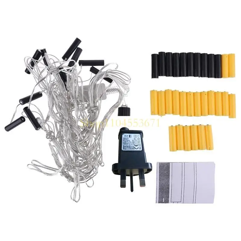 Best Seller for Ten AA AAA Battery Replace 2x 3x AA AAA Battery Cable for Holiday LED Light Lamp Electric UK Plug